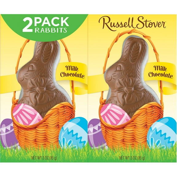 Russell Stover Milk Chocolate Bunnies (7 Ounce, 2 Pack)