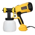 thumbnail image 3 of Lepmerk 600W High-Power HVLP Paint Sprayer with 3 Nozzles & Patterns, 1200ml Capacity, Easy-Clean Design for Furniture, Cabinets, Fences, DIY Projects, Yellow, US Standard EP013, 3 of 7