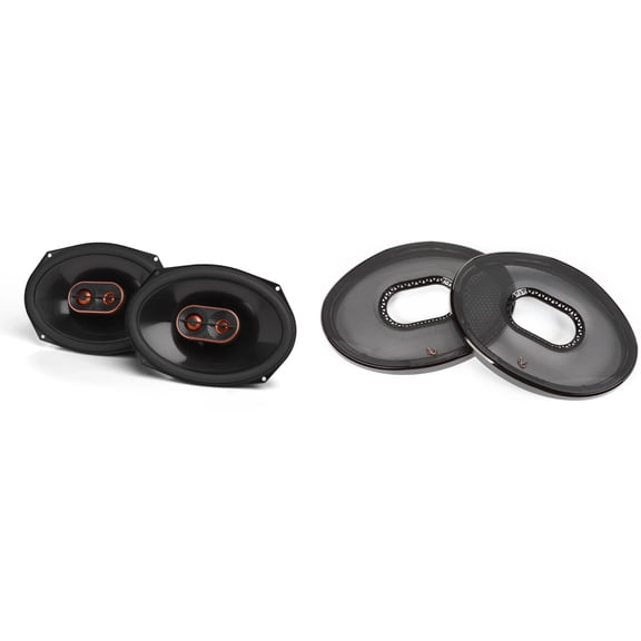 Infinity REF697MF Extreme-performance Coax Speakers with 1-Pair of OEM Grills
