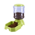 thumbnail image 1 of Alimentador automático de agua para mascotas de plástico antideslizante de gran capacidad, dispensador de agua, cuenco para gatos, cuenco para perros, cuenco para mascotas de 3,8 l, 1 of 6