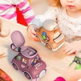 thumbnail image 3 of Esaierr Baby Car Toys Puzzle Storage Car Plastic Boy Girl Kid Toy Inertia Toy Car for 1-3 Y, 3 of 5
