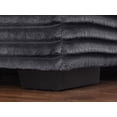 thumbnail image 6 of Chaise Sofa Bed Gray 105 Inch Sleeper Chair Bed Fabric Sofa Chaise Lounge Indoor, 6 of 7