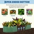 thumbnail image 4 of QinaQin 2 Pcs Raised Garden Beds, Outdoor Deep Planter Box Kit with Tool-Free Assembly, 4 of 8