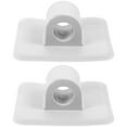 thumbnail image 1 of FUTUREORYY 2Pcs Kayak Engine Motor Mount Bracket PVC Rubber Boat Motor Fixed Buckle Grey, 1 of 8