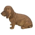 thumbnail image 2 of Brown Dachshund Sitting Statue, 2 of 5
