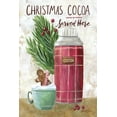 thumbnail image 2 of Talent, Kelley 23x32 Gold Ornate Wood Framed with Double Matting Museum Art Print Titled - Christmas Cocoa, 2 of 4