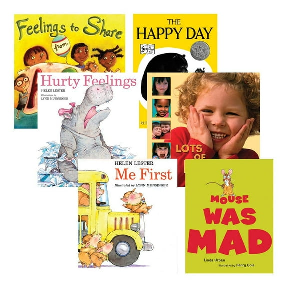 Kaplan Early Learning Company Everyone Has Feelings Books - Set of 6