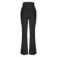 thumbnail image 4 of REALiKUN Womens Yoga Pants Flare Leg Elastic High Waist Stretch Bootcuts Seamless Workout Wide Bell Bottoms Leggings, 4 of 6