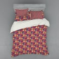thumbnail image 2 of Ambesonne Mandala Bedding Set 3 Pcs, Diamond Squares Pattern, Twin, Multicolor, 2 of 3