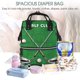 thumbnail image 5 of Fotbe Golf Sport Club Mochila Maternidad - Lona de Sarga Impermeable, Mochila de Pañales de Gran Capacidad con Múltiples Bolsillos y Correas Ajustables, 5 of 6
