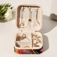 thumbnail image 6 of Dinosaur Travel Portable Square Earring Organizer with Necklace Holder - Jewelry Box, Display Case - Store Rings, Earrings, Necklaces, Bracelets - Suitable for Girls and Women, 6 of 6