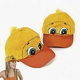 thumbnail image 2 of Luau Ducky Shaped Baseball Cap (12 Pc) - Apparel Accessories - 12 Pieces, 2 of 5