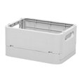 thumbnail image 2 of Folding Storage Box Container Utility Organization Toy Clothes Books Durable Jewelry Storage Case for Desktop Drawer Home grey, 2 of 9