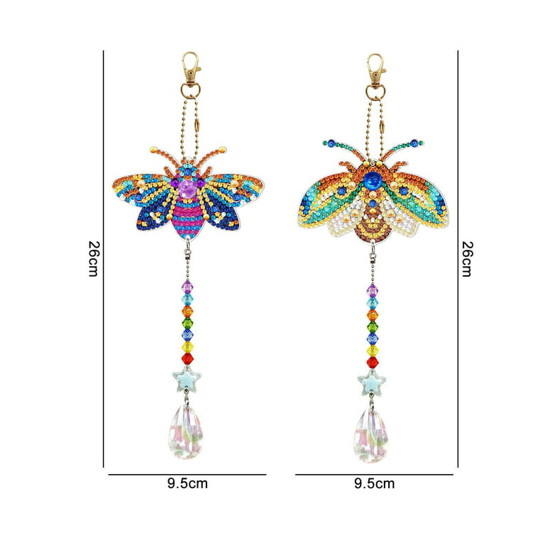 Butterfly Diamond Painting Pendant Kit Vibrant Color Sparkling PVC DIY  Embroidery Pendant Window Wall Decoration – the best products in the Joom  Geek online store