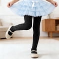 thumbnail image 2 of Girls' Tights Solid Color Ballet Tights Toddler Soft Footed Dance Tights for Kids 6M-12Y, 2 of 4