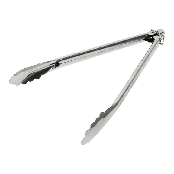 Excellante 12" stainless steel tong (heavy duty), comes in each