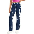 thumbnail image 5 of Bnwani Kids Leggings Fashion High Waist Elasticity Straight Cute Sweet Printed Blue, 5 of 8