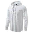 thumbnail image 2 of pstuiky mangas largas para hombre, Cárdigan informal con capucha y mangas largas para hombre salir tops xl, 2 of 9