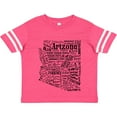 thumbnail image 3 of Inktastic Arizona Word Salad- state outline Boys or Girls Toddler T-Shirt, 3 of 5