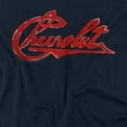 thumbnail image 2 of Chevrolet Chevrolet Script Distressed Officially Licensed Adult T-Shirt L, 2 of 7