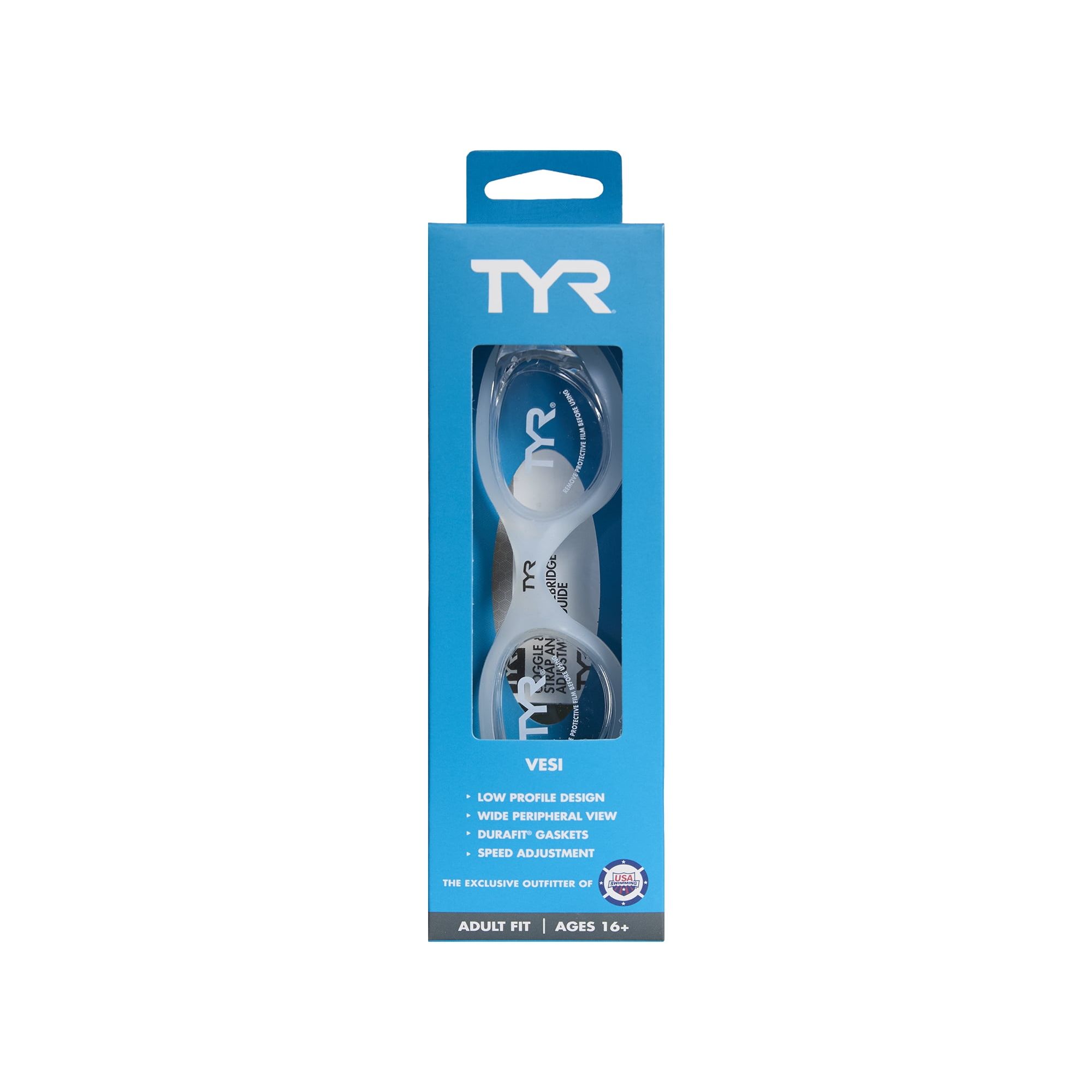 TYR Vesi Adult Swim Goggles photo 2