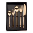 thumbnail image 1 of TOV Furniture 20-Piece Stainless Steel Flatware Set in Rose Gold, 1 of 8