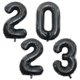 thumbnail image 1 of 1 juego de globos decorativos de fiesta película de aluminio 2023 Número globos grandes globos, 1 of 3