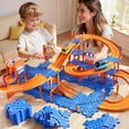 thumbnail image 4 of Set de Pista de Carreras Puzzle NIPLOOOW para Niños 3-6 Años, 4 of 6