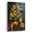 thumbnail image 2 of Epic Art 'Victorian Flowers' by Christopher Pierce, Acrylic Glass Wall Art, 12"x16", 2 of 8