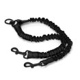 thumbnail image 2 of 2 Way Dog Leash Retractable Reflective Comfortable Shock Absorbing Pet Safety Traction Rope Walking Supplies For Small Medium Large Dogs, 2 of 9