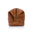 thumbnail image 2 of KomalC Genuine Unisex Vintage Vanity Dopp Kit - Travel Toiletry Bag Shaving for Men and Women (Light Tan), 2 of 4