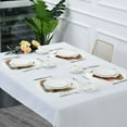 thumbnail image 5 of 15.4" Round Placemat Set of 1 Polyester Fabric Place Mats Non-Slip Dining Kitchen Table Mats for Kitchen Party Decor Watercolor Clipart Snowmen, 5 of 5