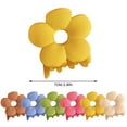 Large Flower Grip Clip Design Hair Clip Female Back Of The Head Shark