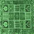 thumbnail image 1 of Ahgly Company Indoor Square Persian Emerald Green Traditional Area Rugs, 5' Square, 1 of 4