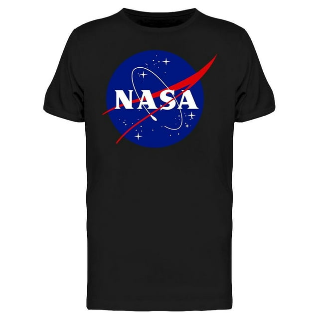 Playera NASA Para Hombre - Logo Espacio y Estrellas Nasa T-shirt
