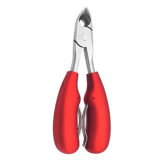 Cortaúñas para uñas gruesas o encarnadas - mango grande para un fácil agarre + acero inoxidable afilado Adepaton Accesorios para Manicure y Pedicure