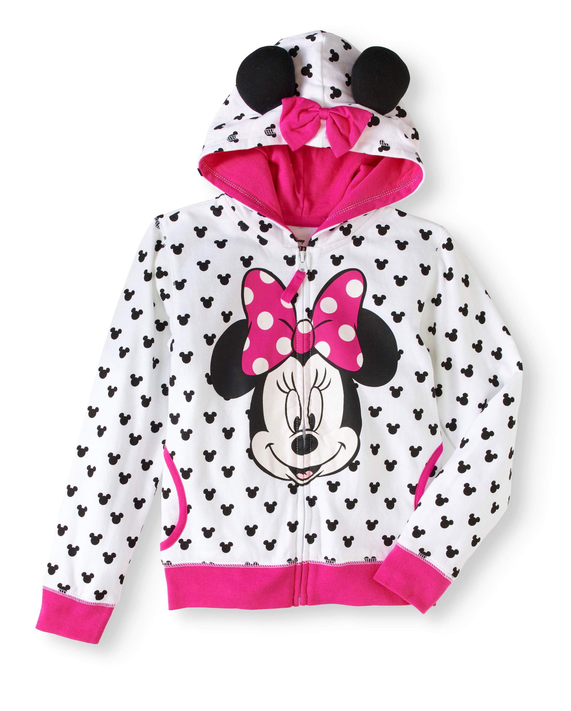 Disney Minnie Mouse Girls Hoodie top various sizes free postage Brand New!