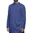 thumbnail image 4 of Atasi Kurta en Rayonne Slub pour Hommes Kurta Ethnique Uni Kurtas Ethniques pour Garçons, 4 of 7