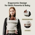 thumbnail image 5 of Bc Babycare Baby Carrier for Newborn to Toddler Ergonomic Breathable Baby Wraps, 5 of 7