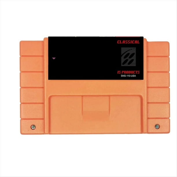 Para Cartucho de Juego SNES 110 en 1 Tarjeta de Juego Super 110 en 1 para Consola de Juegos SNES Diversión Familiar para Niños,C