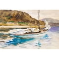 thumbnail image 2 of Sargent, John Singer 18x13 Black Modern Framed Museum Art Print Titled - Idle Sails, 2 of 4