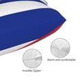 thumbnail image 3 of Cuban Flag Throw Pillow Cushion Cover Decorative Rectangle Pillow Case 20"x30", 3 of 7