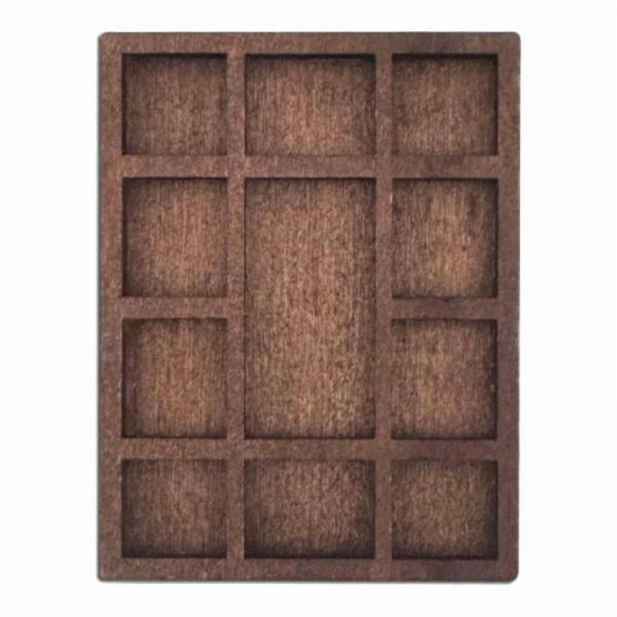 JunZheHub 3xMiniature Trinket Shelf Wood Jewelry Display Tray for Office Dollhouse Craft Style A