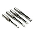 thumbnail image 4 of 4 Unids HSS shamjiam Carpintería Mortaja Cincel Twist Auger Brocas Agujero Cuadrado, 4 of 8