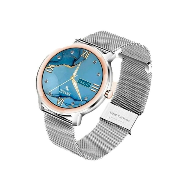 Reloj Inteligente Reloj R18 Plata Petukita Box Plateado