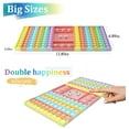 thumbnail image 2 of J4K Collections Big Pop, Fidget, Sensory Chess Board Push Bubble Popper Board Game, 2 pieces multicolor poppers, 2 of 9