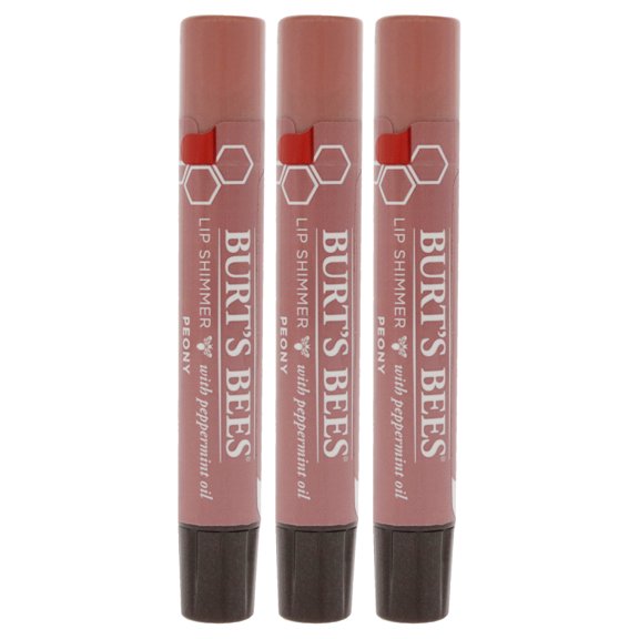 BURT'S BEES LIP SHIMMER .09 OZ PEONY