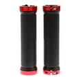 thumbnail image 6 of GARENDE 2x1 Pair Mountain Bike Handlebar Cover Grips Smooth Soft Rubber Handle Red 2 Pcs, 6 of 8