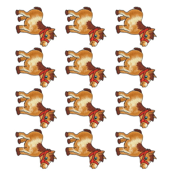 Pegatinas de tela para bordar, 12 piezas, pegatinas de tela para bordar, pegatinas de tela para bordar, parches de hierro, rendimiento comprobado