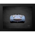 thumbnail image 2 of Rogan, Mark 14x12 Black Modern Framed Museum Art Print Titled - Austin-Healey Sprite Mk1, 2 of 5